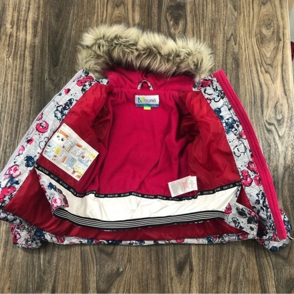 Nan? 2 Piece Floral Snow Suit 18M - Picture 2 of 10